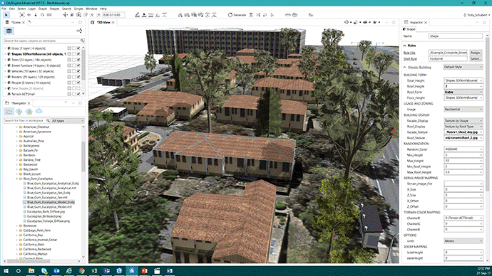 آماده سازی شهرهای هوشمند برای تکنولوژی VR با استفاده از داده های Geoscape در Esri CityEngine