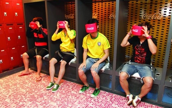 کوکاکولا و تجربه ی VR