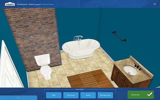 استفاده از اپلیکیشنهای واقعیت مجازی و افزوده در خرید lowes-vr-holoroom