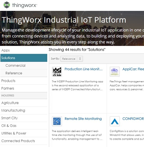 پلتفرم اینترنت اشیا ThingWorx