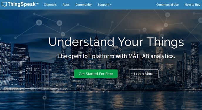 پلتفرم اینترنت اشیا ThingSpeak